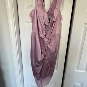 FLEUR DE MAL Lilac Cocktail Dress